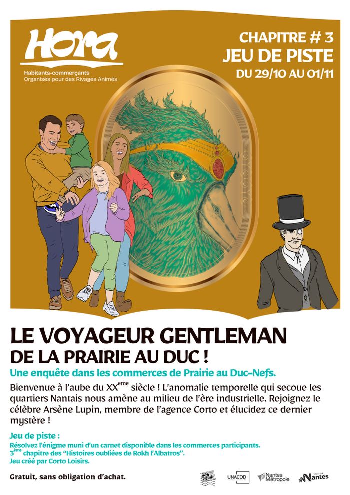 Jeu de piste " Les histoires oubliées de Roch l'Albatros"