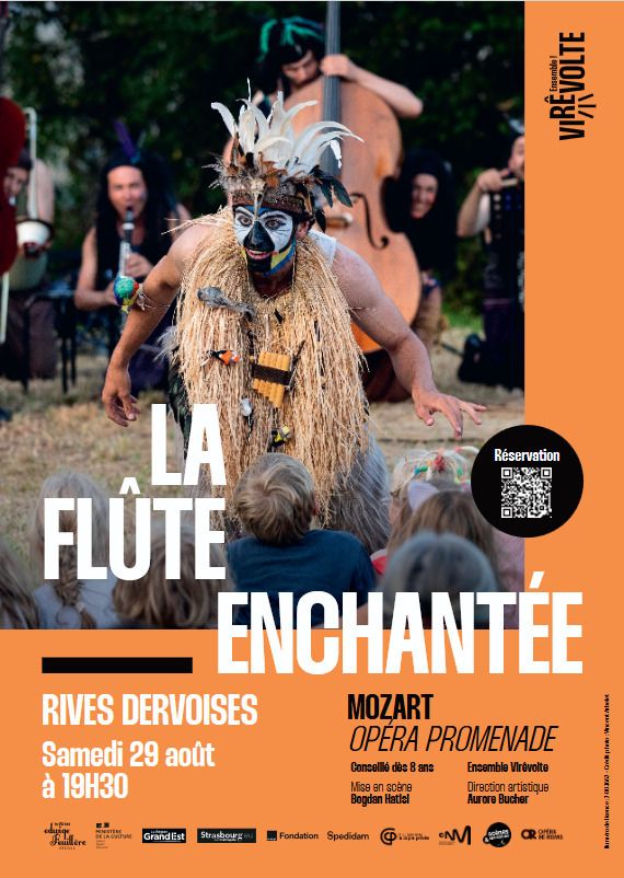 Affiche — Opéra-Promenade "La flûte enchantée"