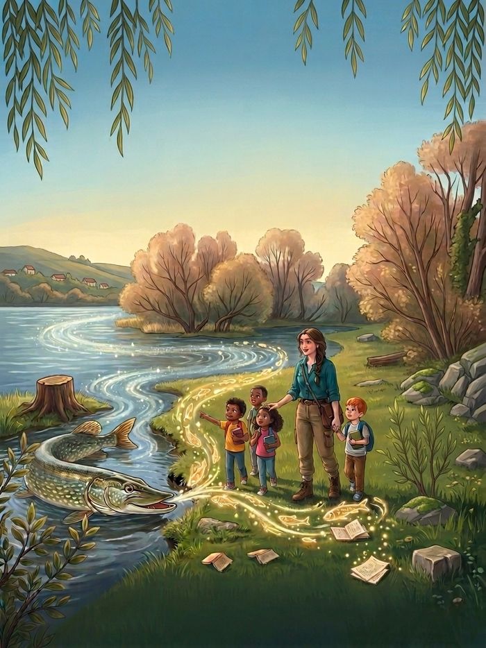 Balade contée en famille avec Brobro le brochet