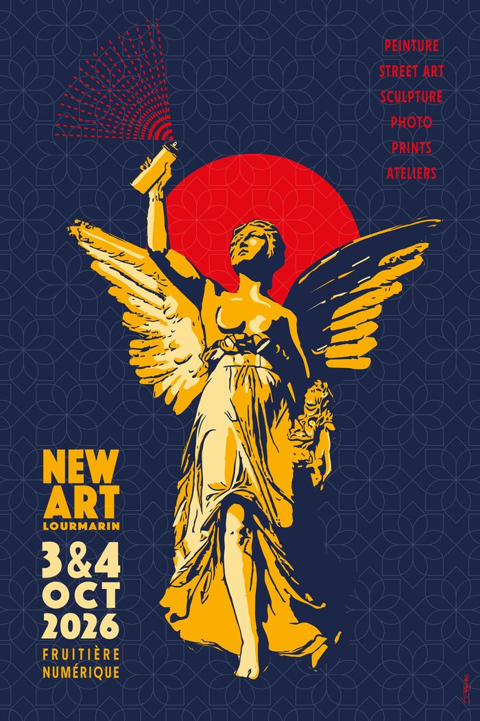 Affiche — Festival New Art à Lourmarin (Vaucluse)