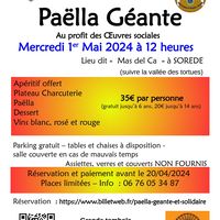 Paella Géante