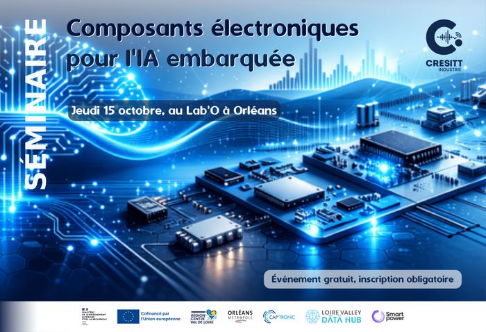 Affiche — Séminaire Composants électroniques pour l’IA embarquée