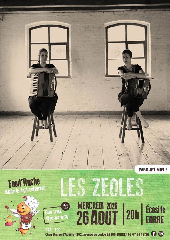 Affiche — Les Zéoles à Food'Ruche
