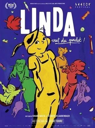 FILM : « LINDA VEUT DU POULET » de Chira Malta et Sébatien Laudenbach