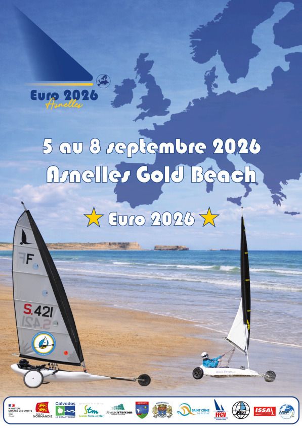 Championnat d'Europe - Euro 2026 de char à voile
