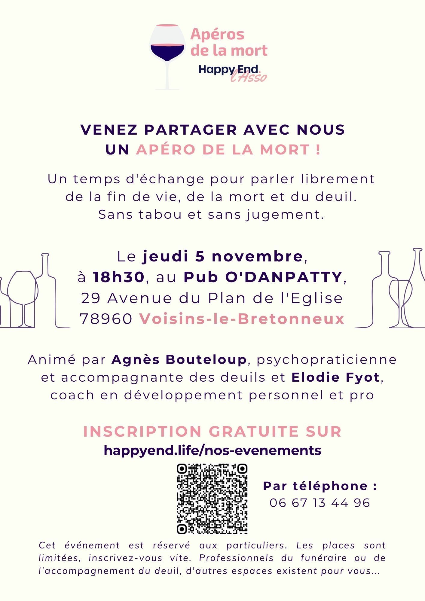 VENEZ PARTAGER un "APERO DE LA MORT" avec nous !