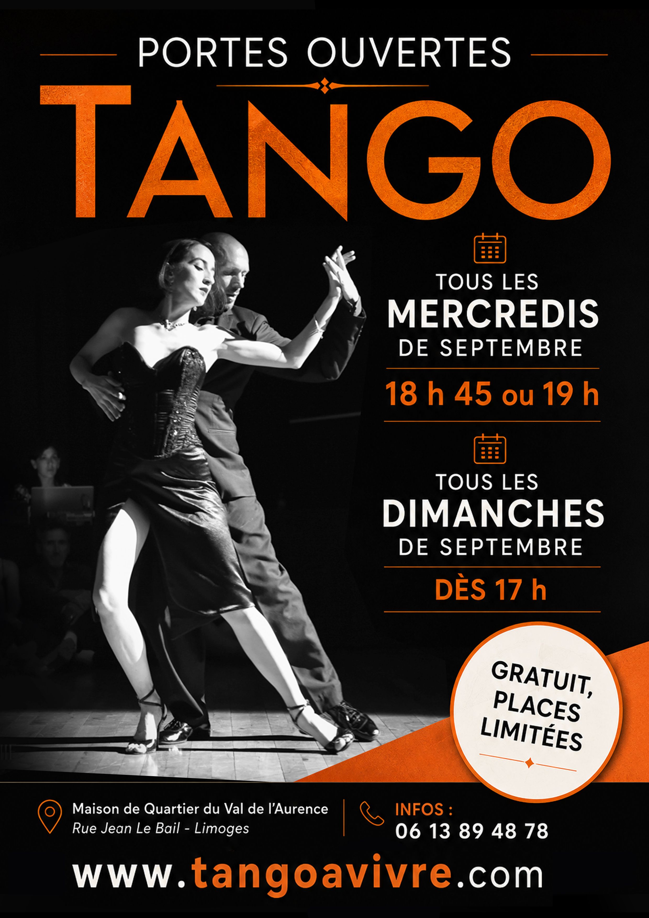 Portes Ouvertes Tango Argentin