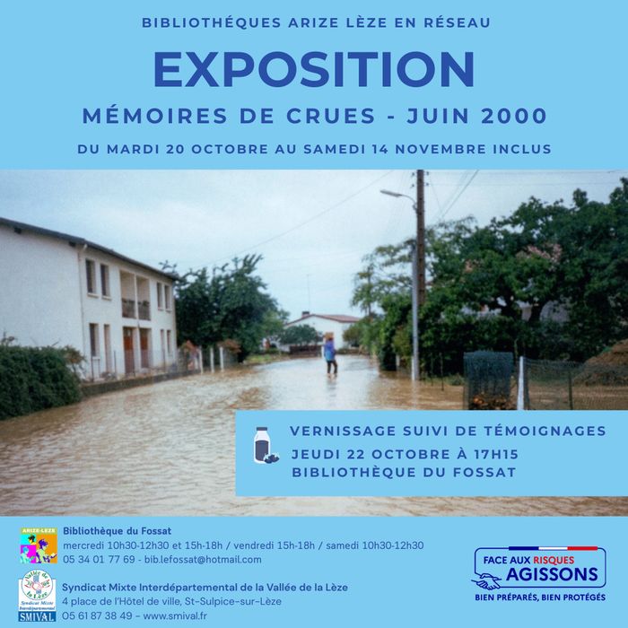 Exposition mémoire de crue