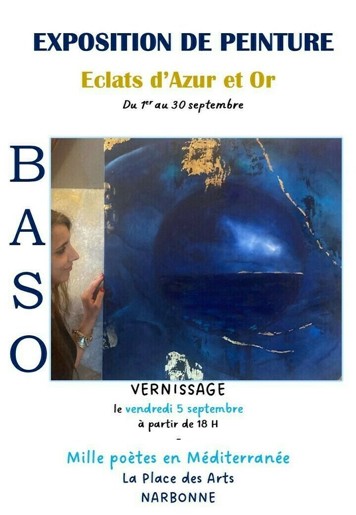 Vernissage : Eclats d'Azur et Or