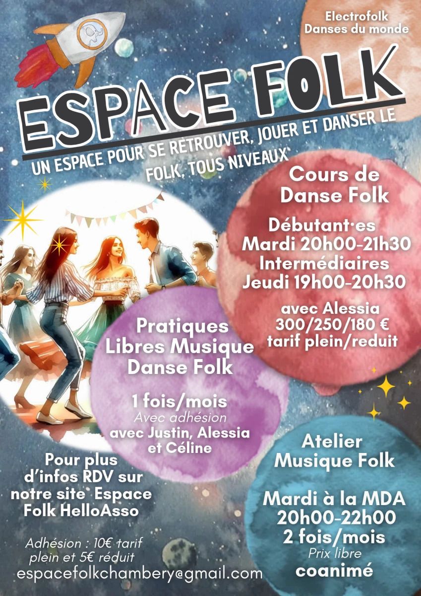 Pratique libre Danses Folk et danses du monde