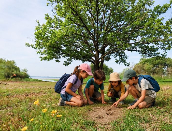 Atelier enfant "Sur les traces des animaux"