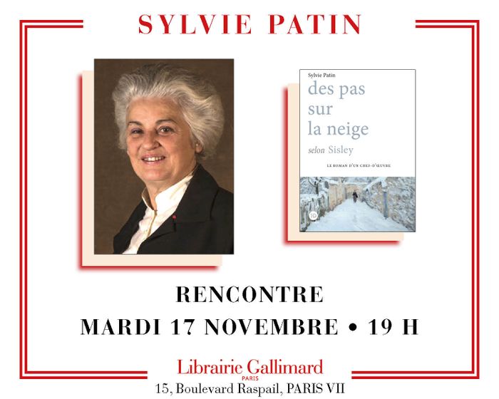 Sylvie Patin présente « Des pas sur la neige selon Sisley »
