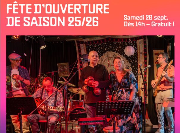 Fête d'ouverture de la saison 25/26 du Grand Bleu