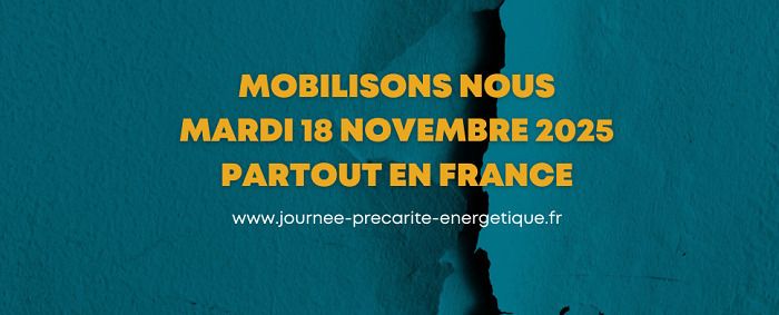 Journée de lutte contre la précarité énergétique