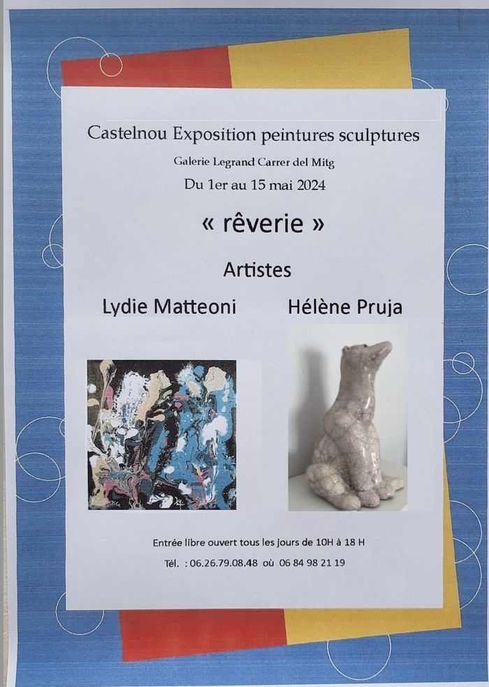 Peintures et Sculptures Lydie Mattéoni - Hélène Pruja