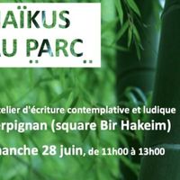 Atelier d'écriture créative - Haïkus au parc