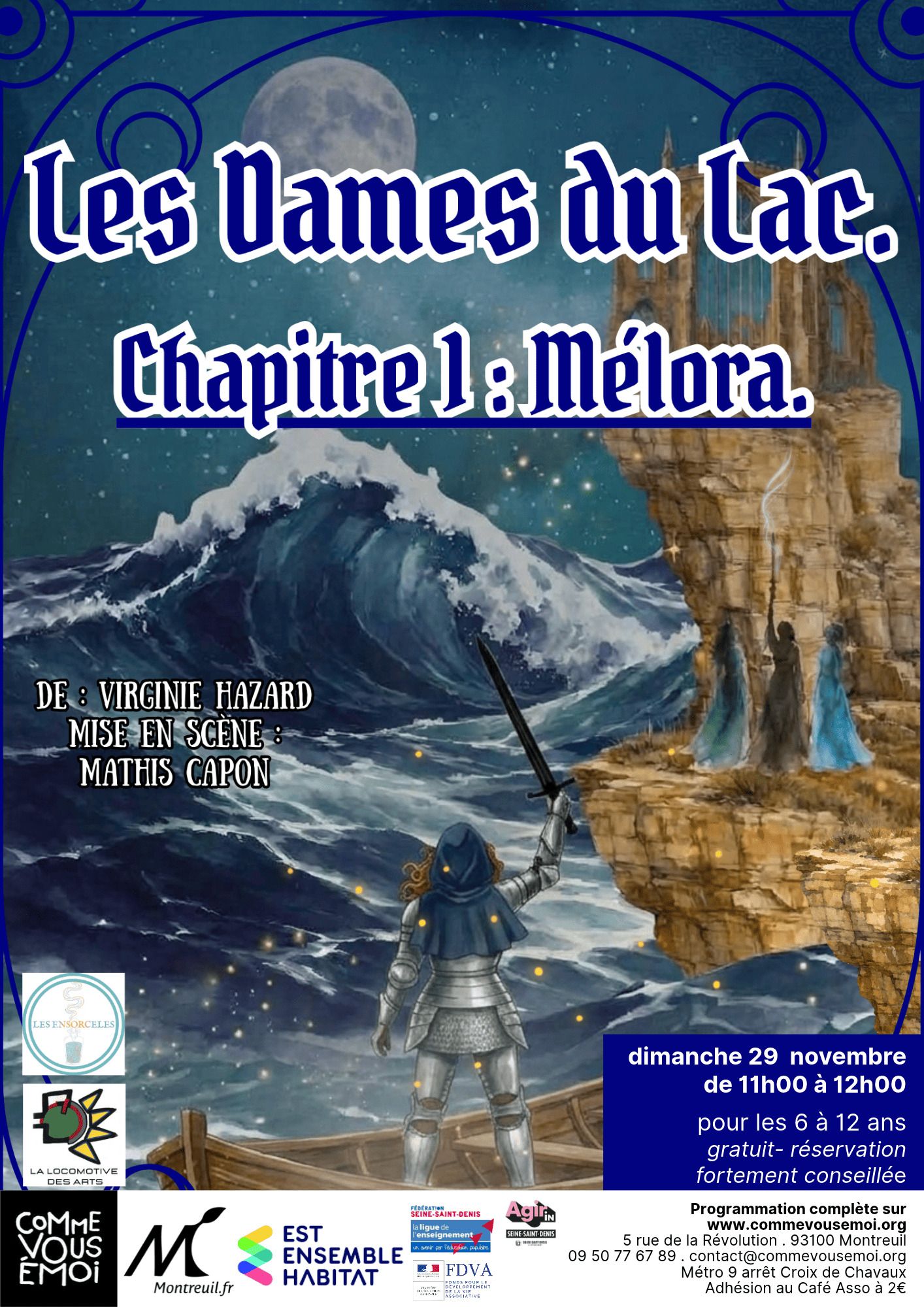 Les Dames du Lac - Chapitre 1 : Mélora (jeune public)