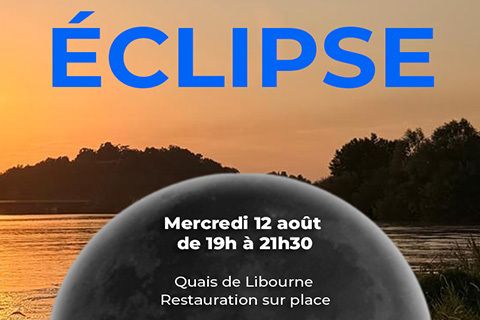 L'éclipse solaire observable à Libourne