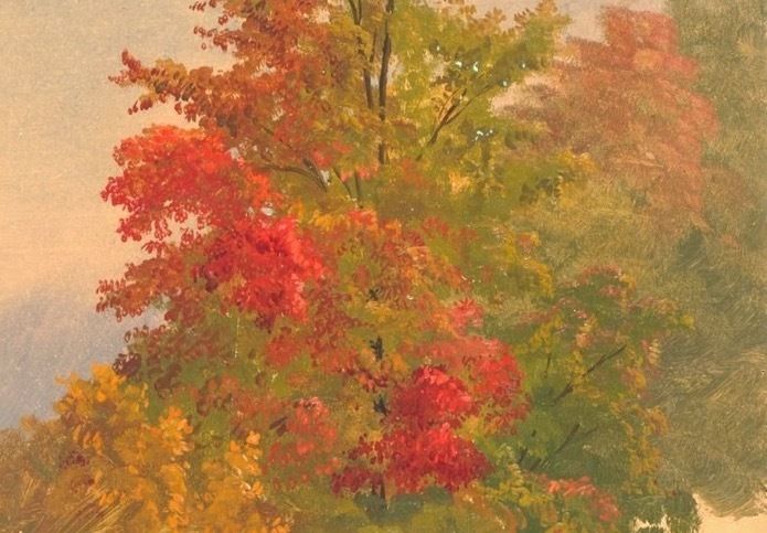 Traduire le climat humide et nourricier si caractéristique de l'automne