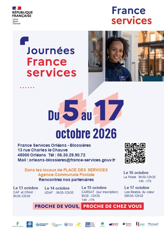 Portes ouvertes France Services du 05 au 17 octobre 2026 tout public