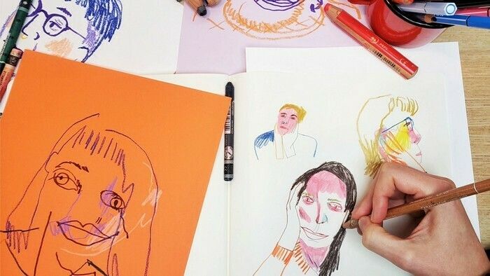 COMPLET - Atelier dessin : Je te regarde, on se dessine
