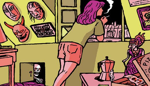Atelier d'illustration BD pour adultes, avec Iris Pouy