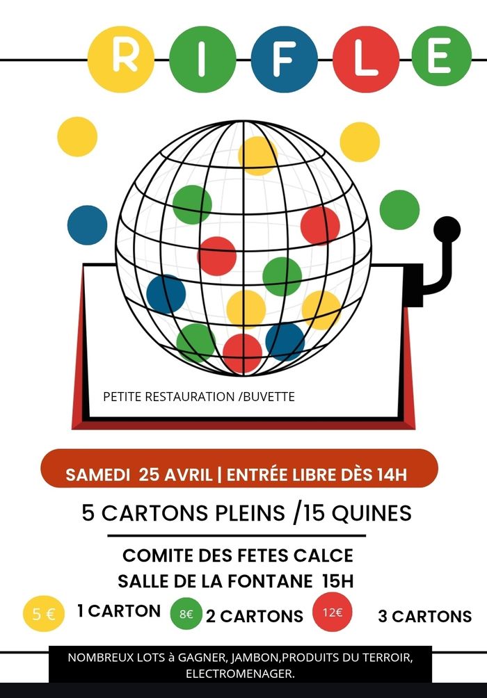 Rifle du comité des fêtes