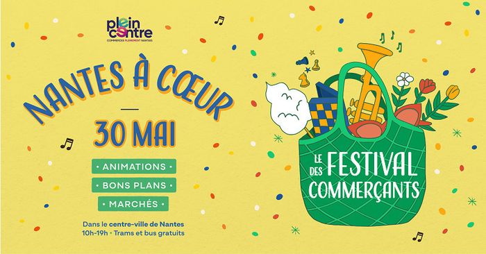Nantes à cœur 2026, le festival des commerçants
