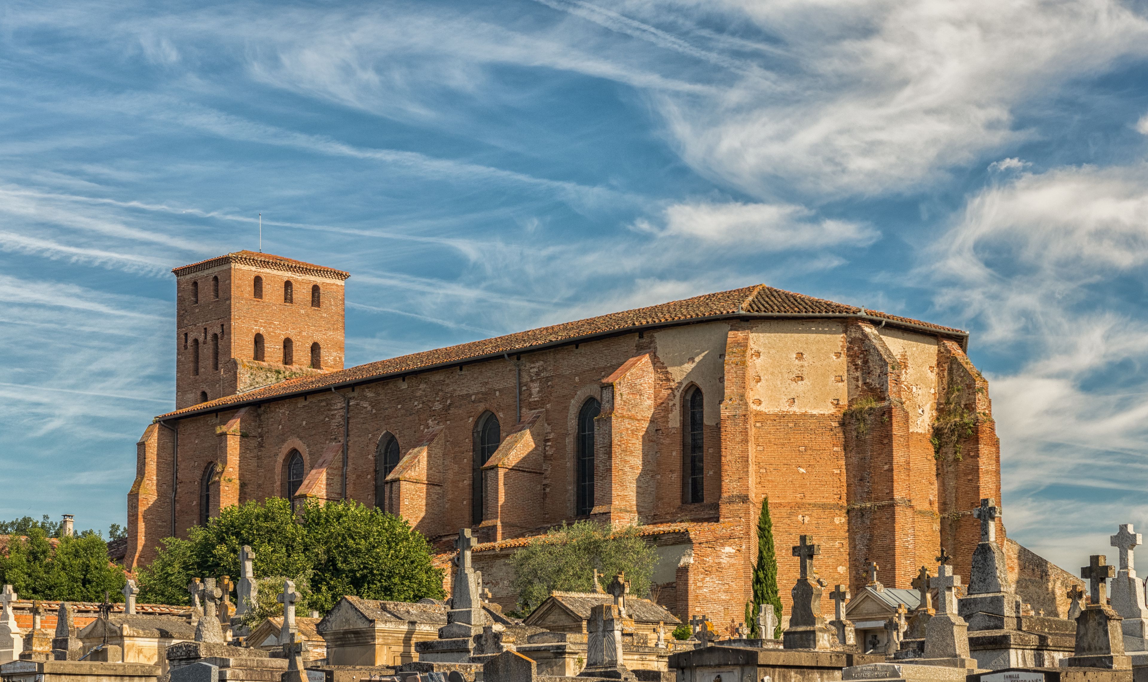 Visite de l'église de Carbonne