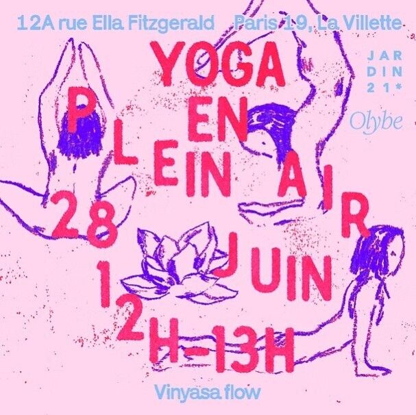 Yoga au Jardin21 ☘︎