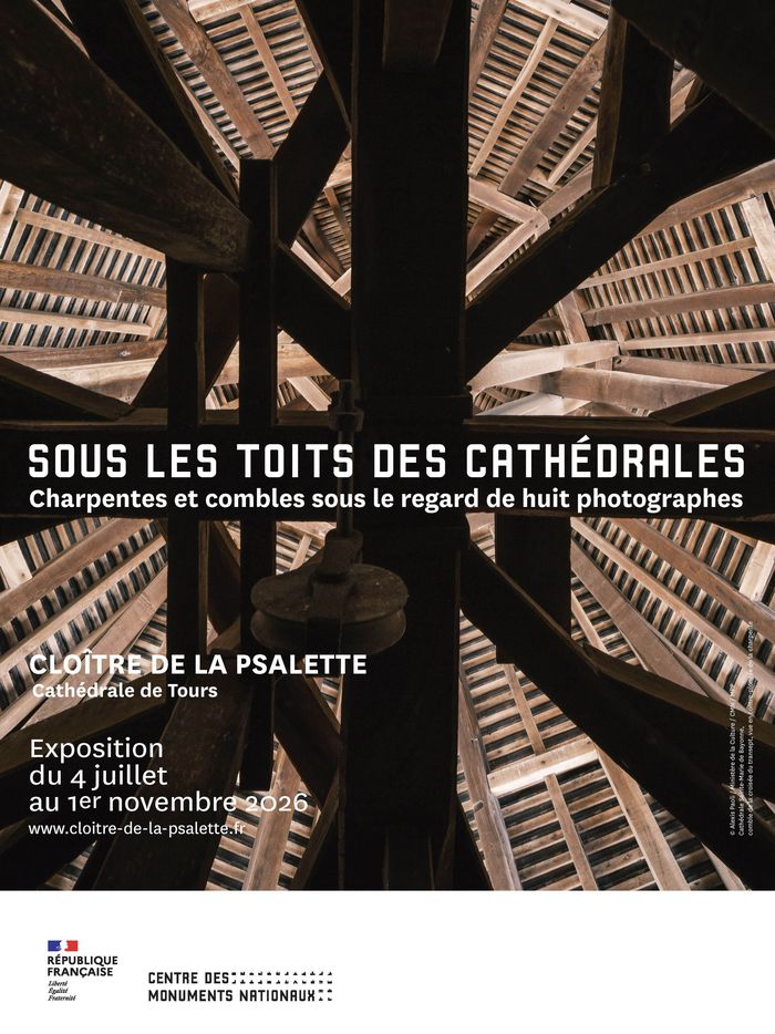 Sous les toits des cathédrales. Charpentes et combles sous le regard de huit photographes