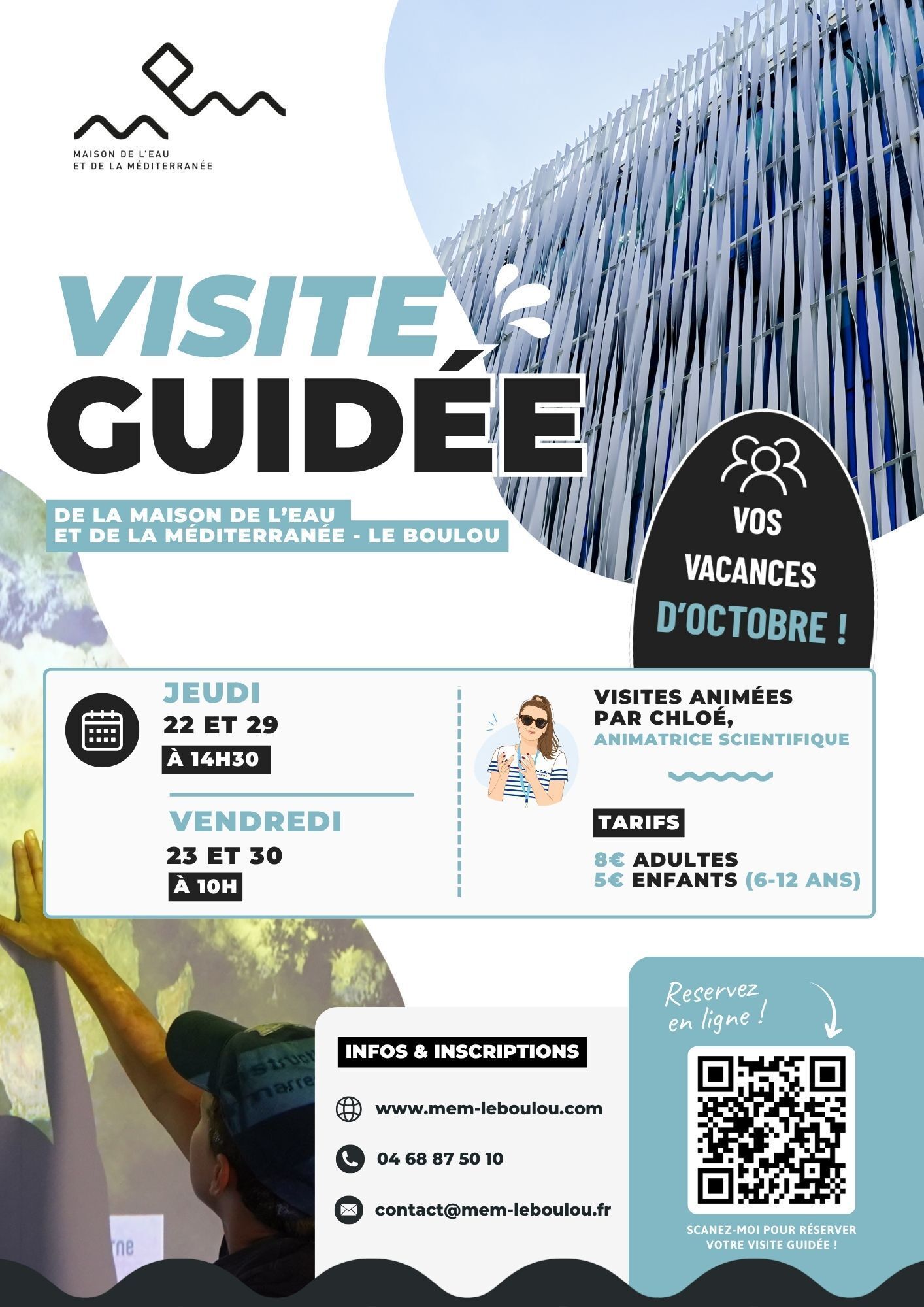 Votre visite guidée de la Maison de l'Eau