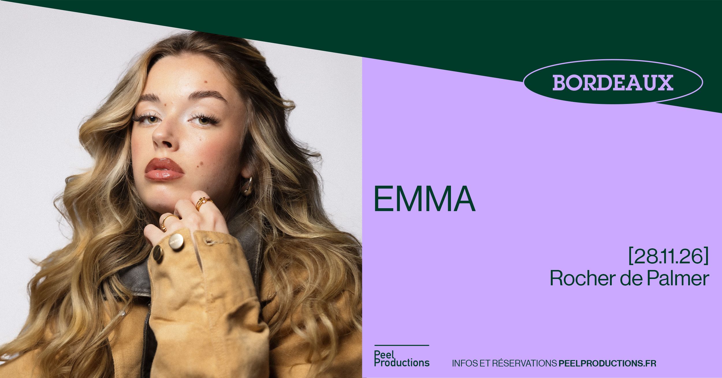 EMMA | Rocher de Palmer - 28 novembre 2026