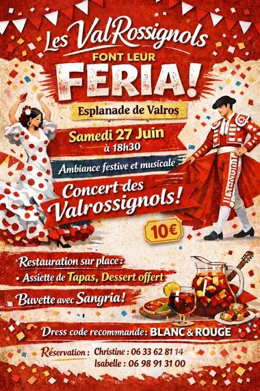 Les ValRossignols font leur Feria