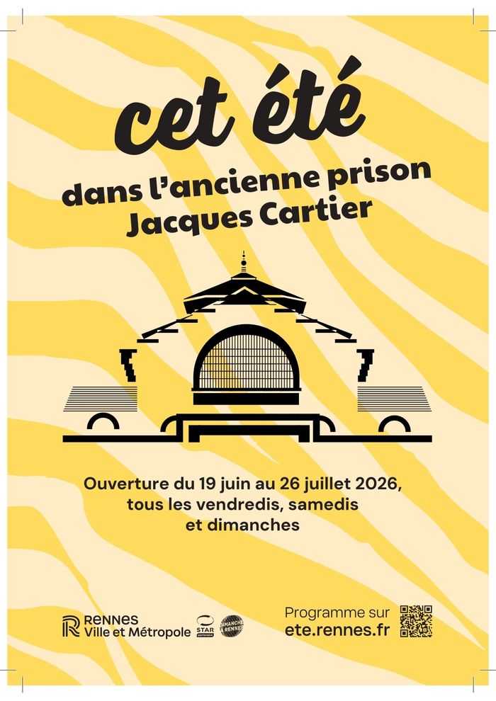 Visuel de l'événement Cet été à l'ancienne prison Jacques-Cartier, programme du mois de juillet