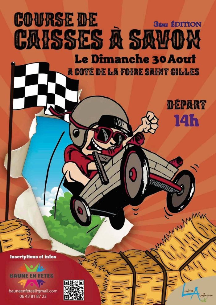 Course de caisses à savon à Loire-authion — le 30 août 2026