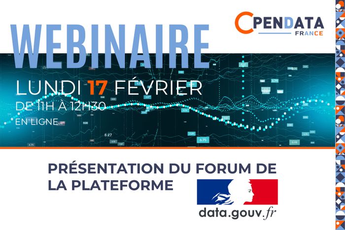 Webinaire "Présentation du forum de la plateforme Data.gouv.fr"