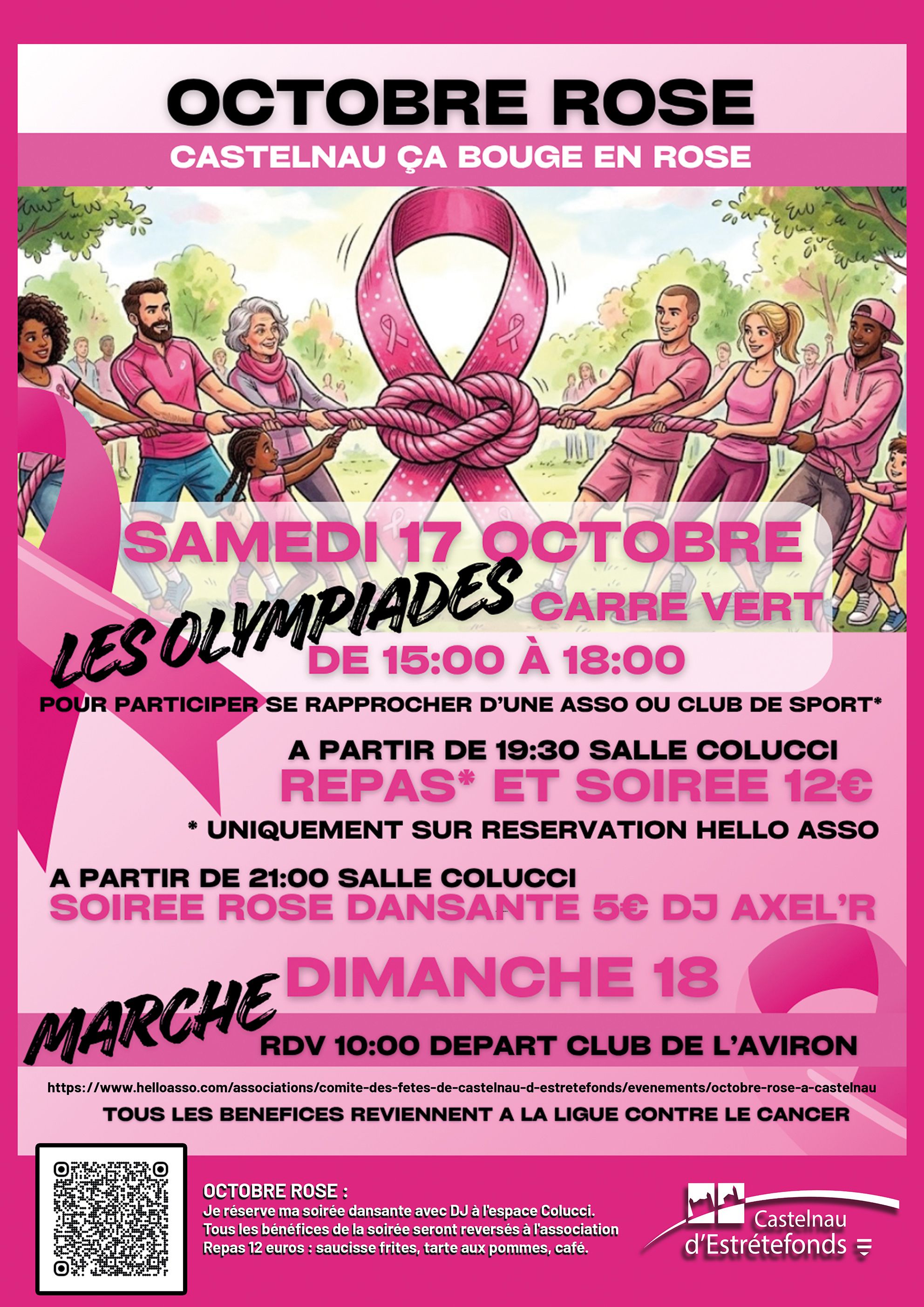 Octobre rose à Castelnau !