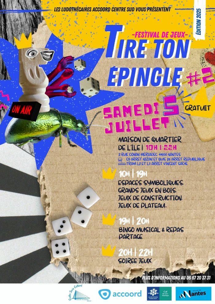 Festival de jeux Tire ton épingle
