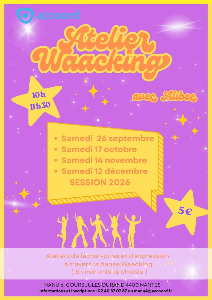 Danse waacking - 14/11/2026