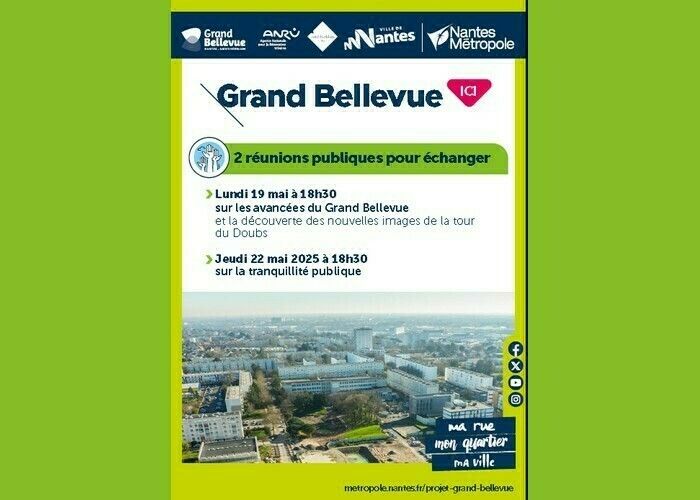 Réunion publique sur la tranquillité publique - Grand Bellevue