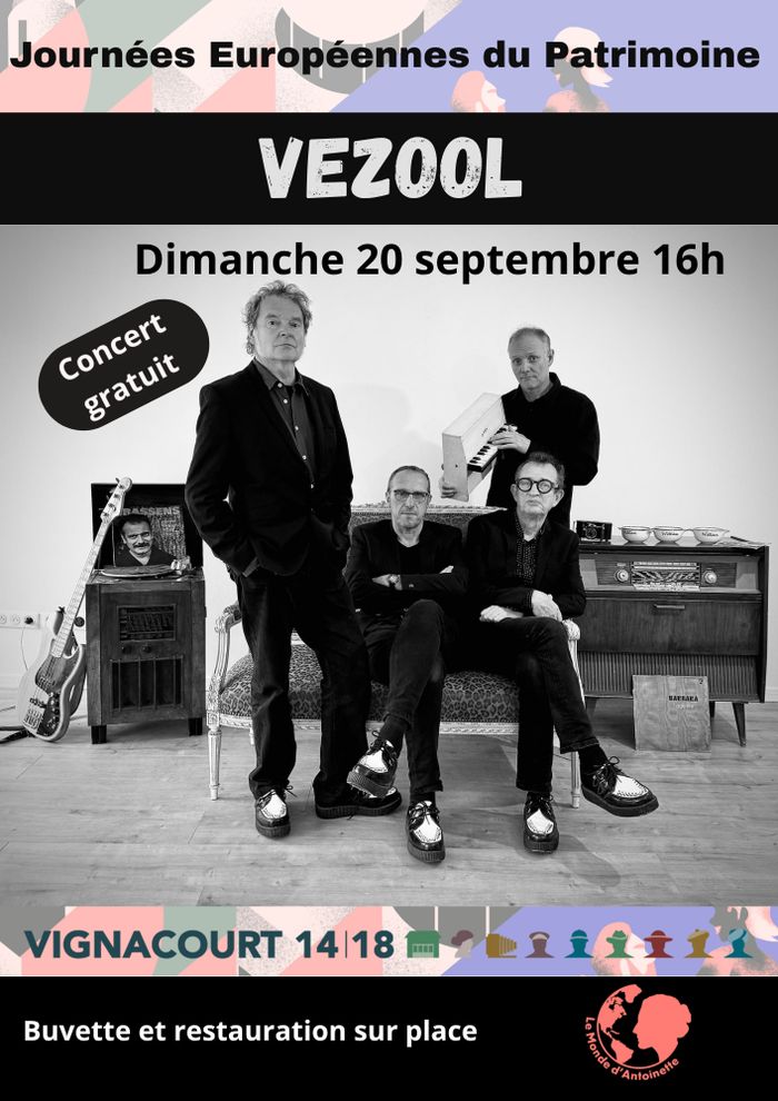 Affiche, Vezool en concert