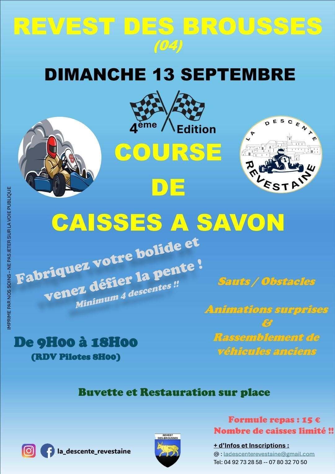 Course de caisses à savon