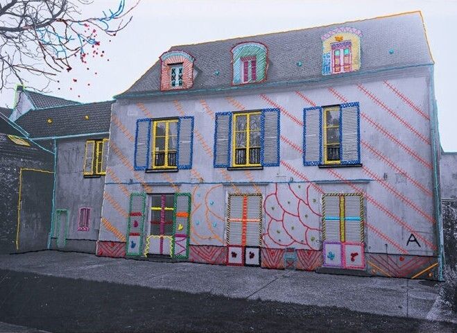 Atelier de broderie sur photo