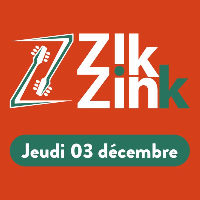 Live amateurs dans le caf' autour d'un verre. Les Zik & Zink, c’est un rendez-vous mensuel dédié à la musique et à la découverte.