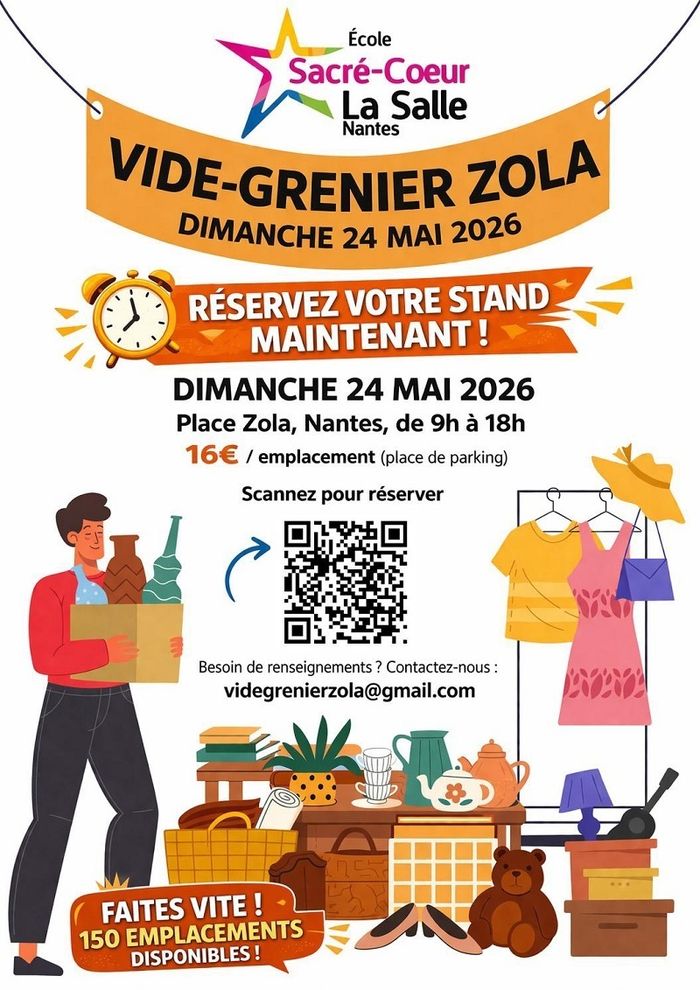 Vide-greniers place Zola