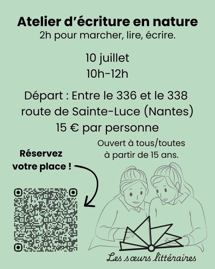 Atelier d'écriture en nature