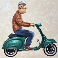 ROGER HALL, peintures