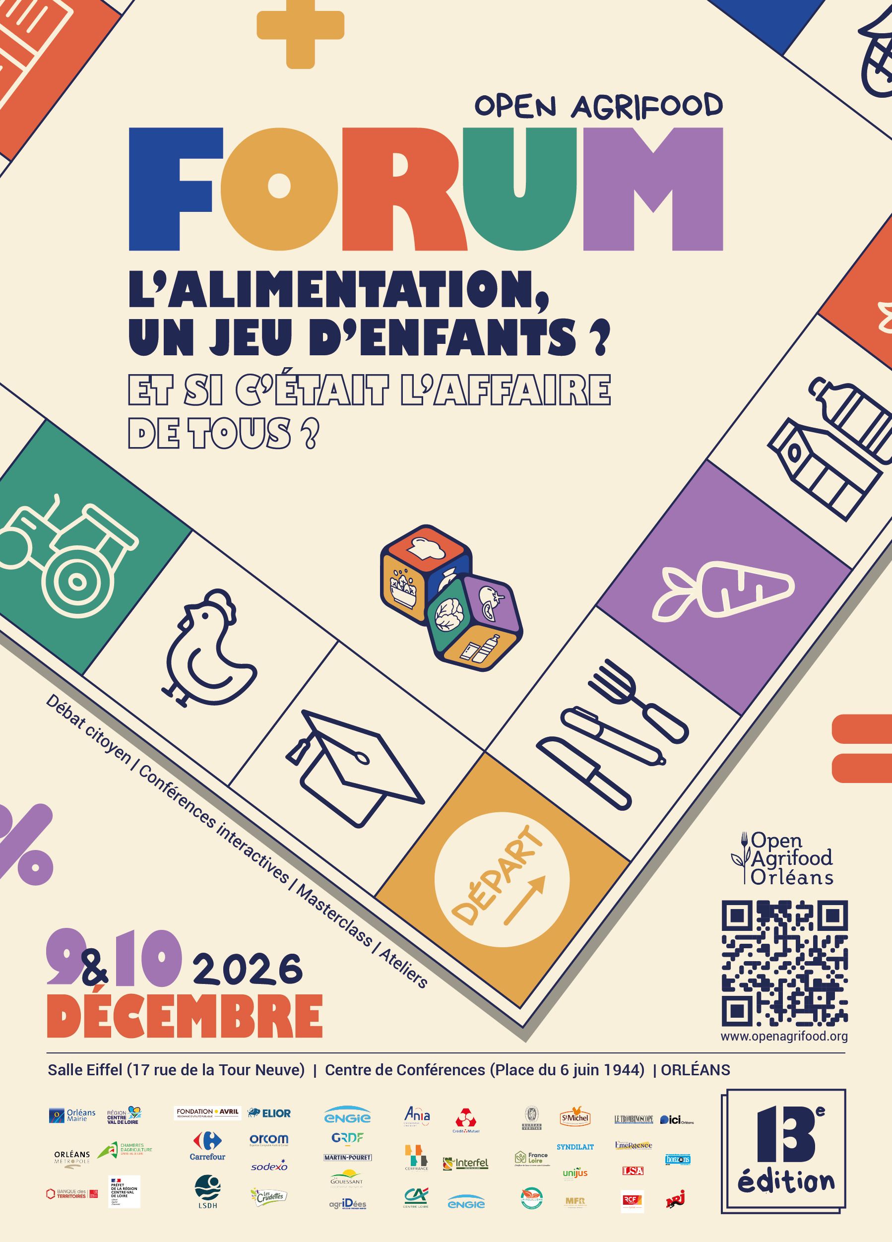 Forum : l'alimentation, un jeu d'enfant ? Et si c'était l'affaire de tous ?