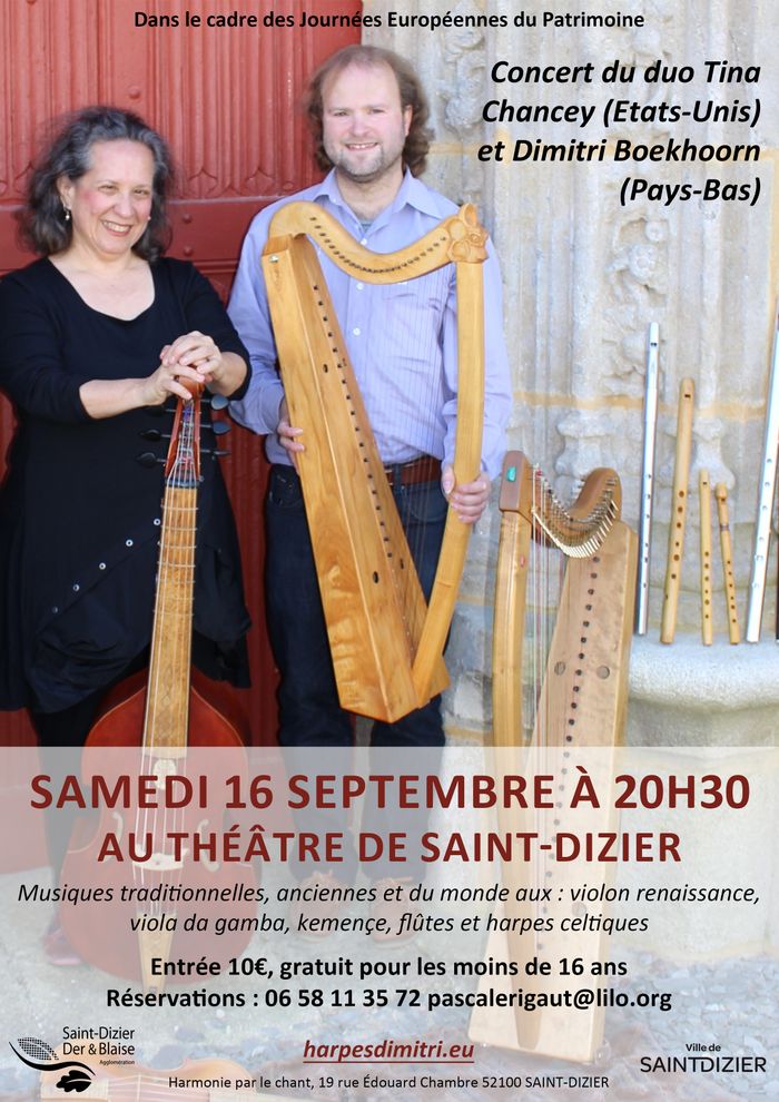 Concert Duo Harpe et violon